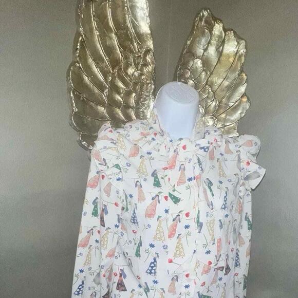 Gracia CHECKERED SHIRT CENTURY FUNNY PEOPLE Blouse,Designer,size Small - Picture 4 of 8